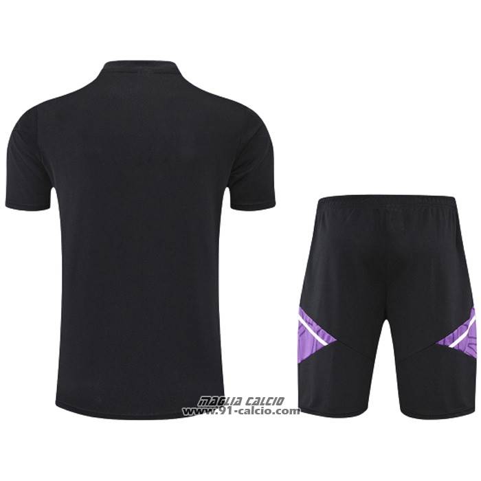 Tuta da Track
 Real Madrid Manica Corta
 2022-2023 Nero
 e 
Purpura - Pantaloncini
